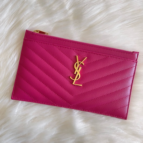 YSL Monogram Zip Pouch - Picture 4 of 6